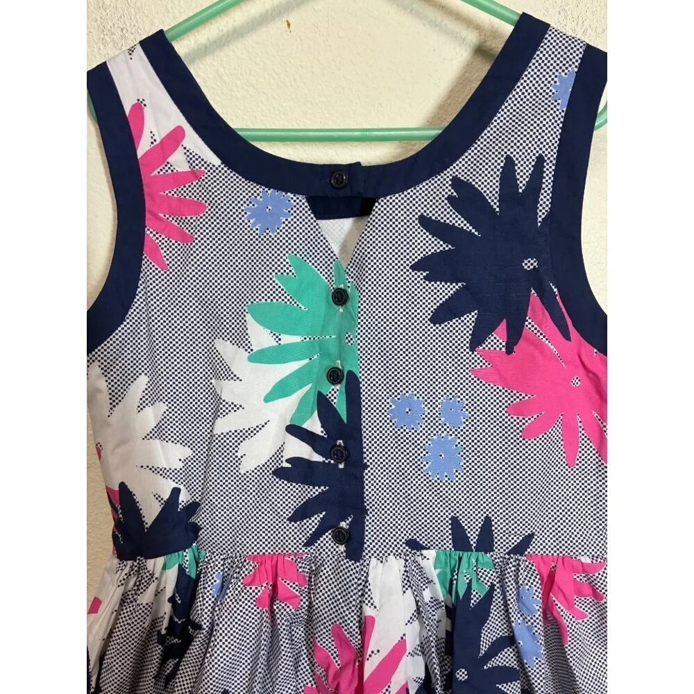 NWT Gymboree Dress Summer Church Party Casual Floral Boho Girls Size 8